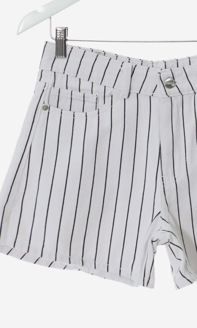 LINEAL - SHORT JEAN STRIPES