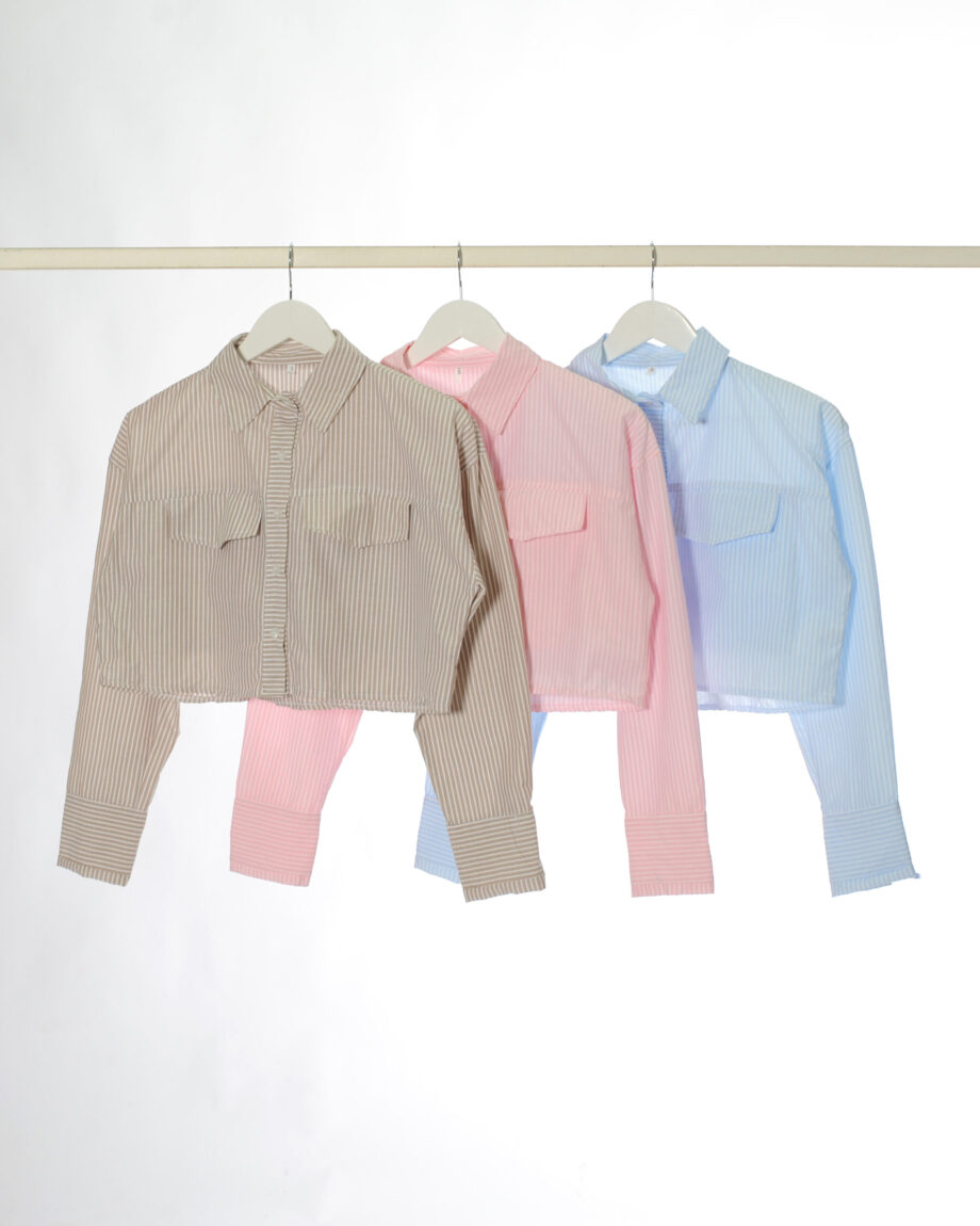 SUSANA - POPLIN RAYADO CAMISERO RIGIDO