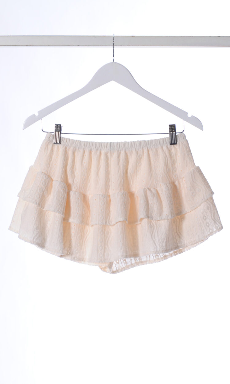 [SS26] SKORT OFELIA - BRODERIE DE PUNTO