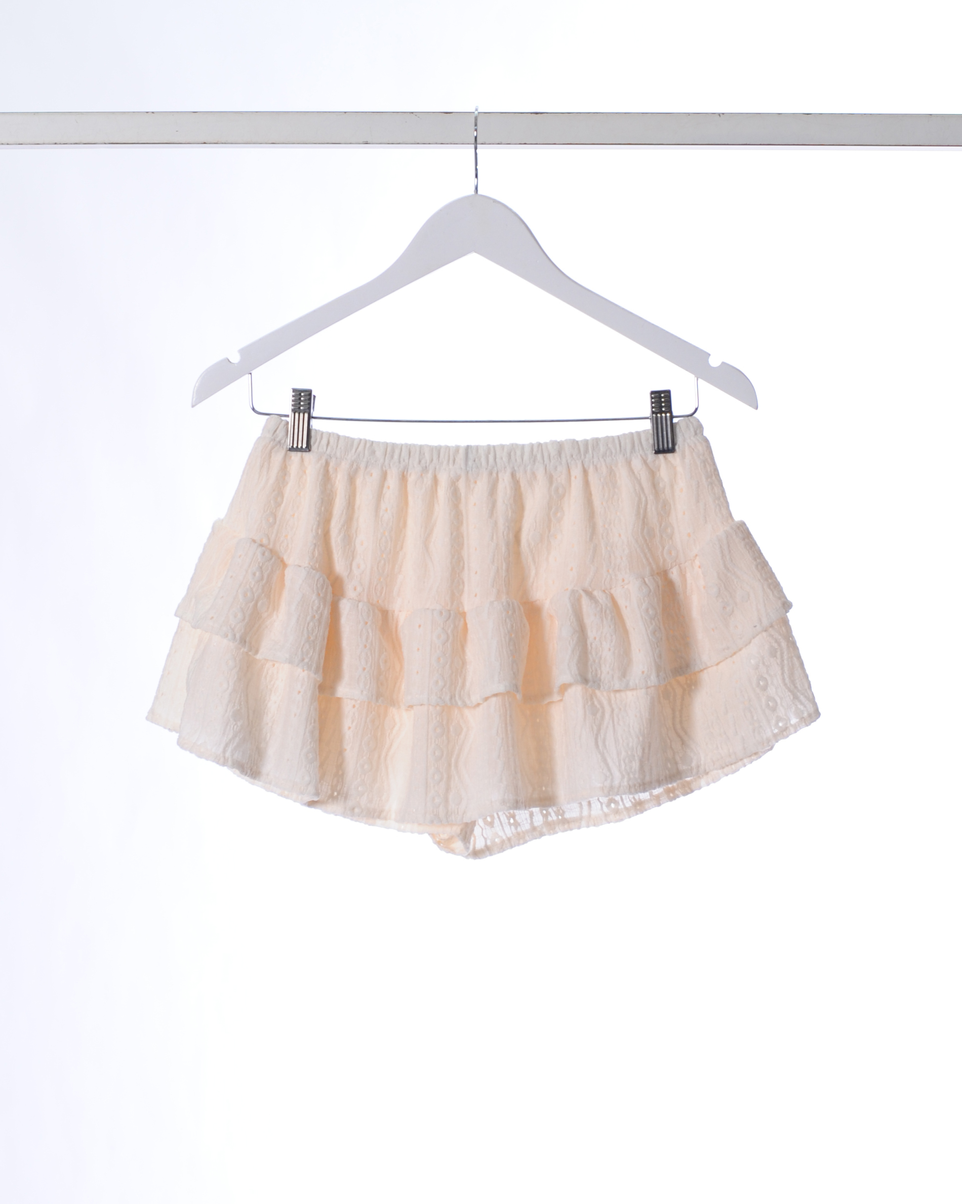 OFELIA - SKORT BRODERIE DE PUNTO