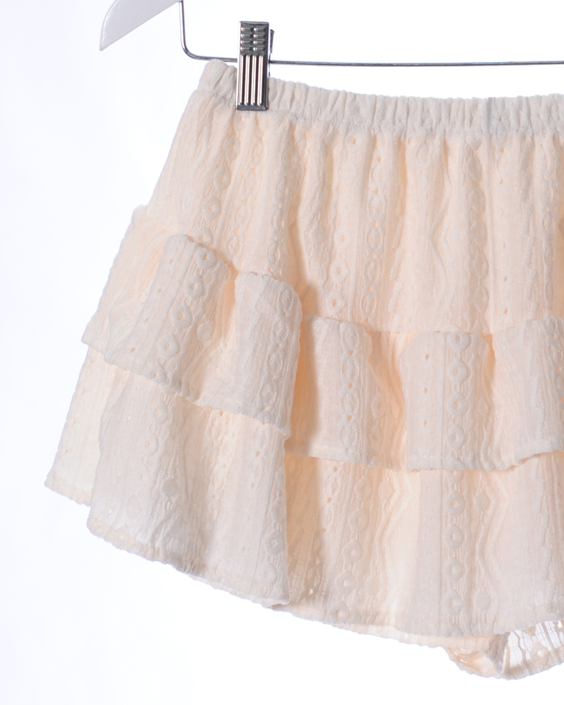 OFELIA - SKORT BRODERIE DE PUNTO