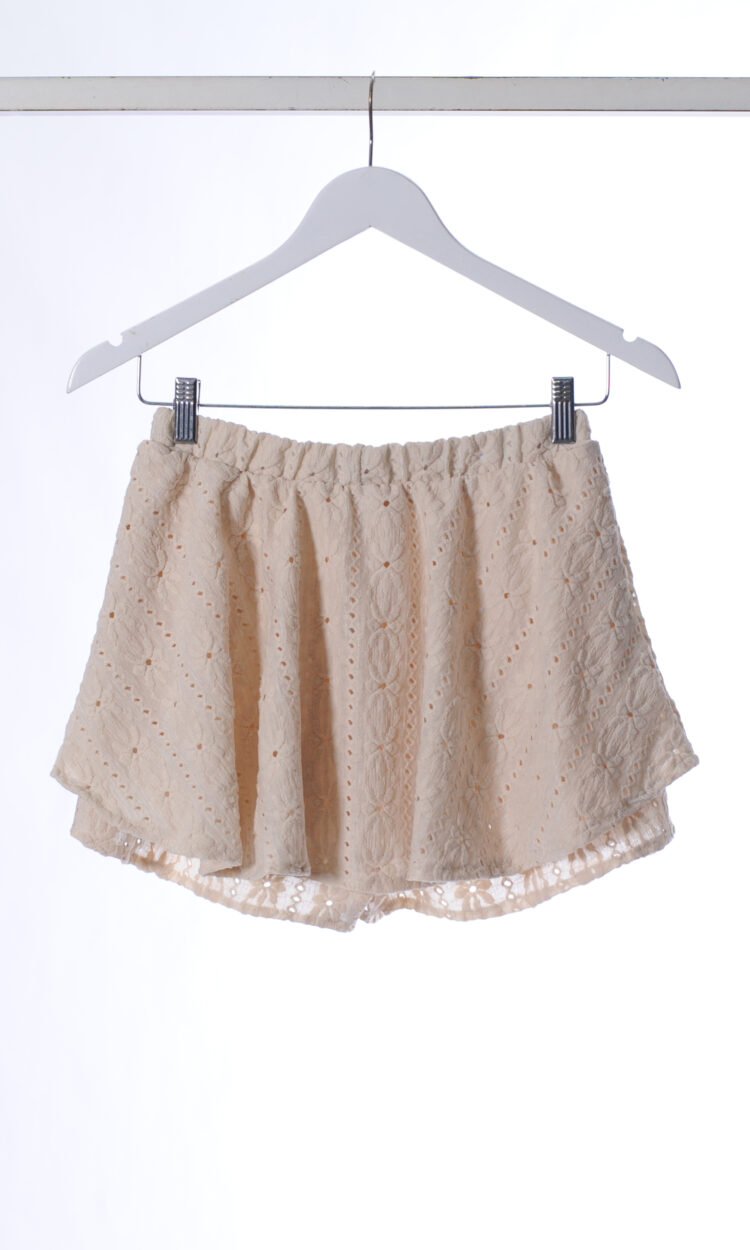 [SS26] SKORT LUANA - BRODERIE DE PUNTO