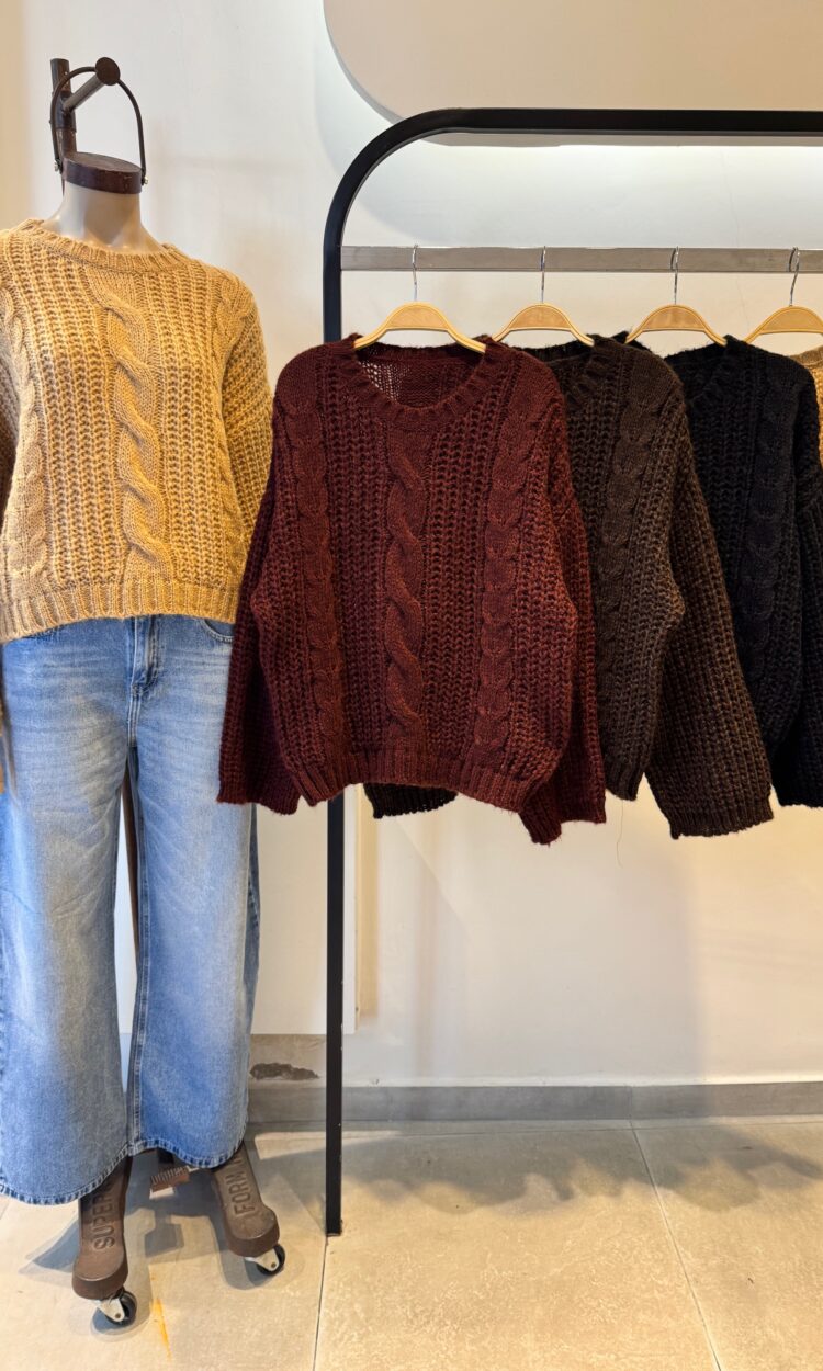 SW ELSA - MANGA ANCHA OCHOS LANA BRUSH