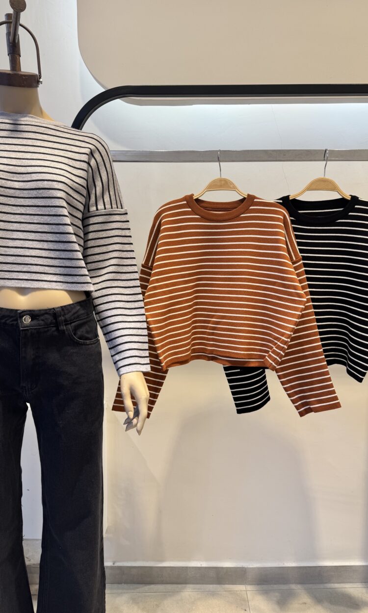 SW EVELIN - CROP RAYAS FINAS DOBLE BREMER