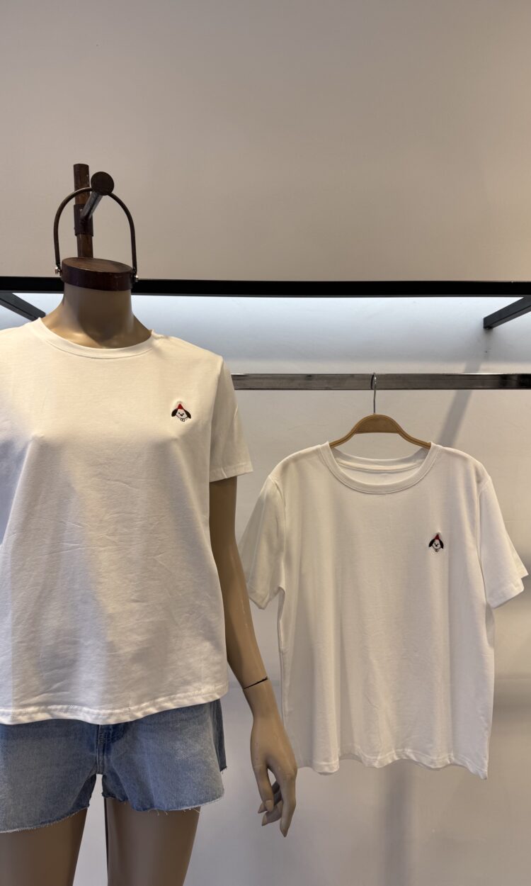 DINA - REM IMPORTADA BORDADA BOXY FIT
