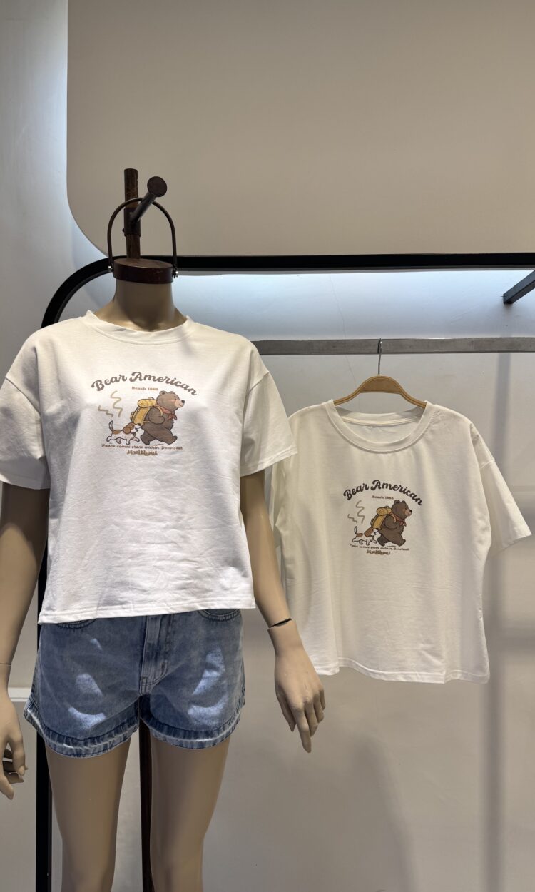 OSO - REM IMPORTADA ESTAMPADA BOXY FIT