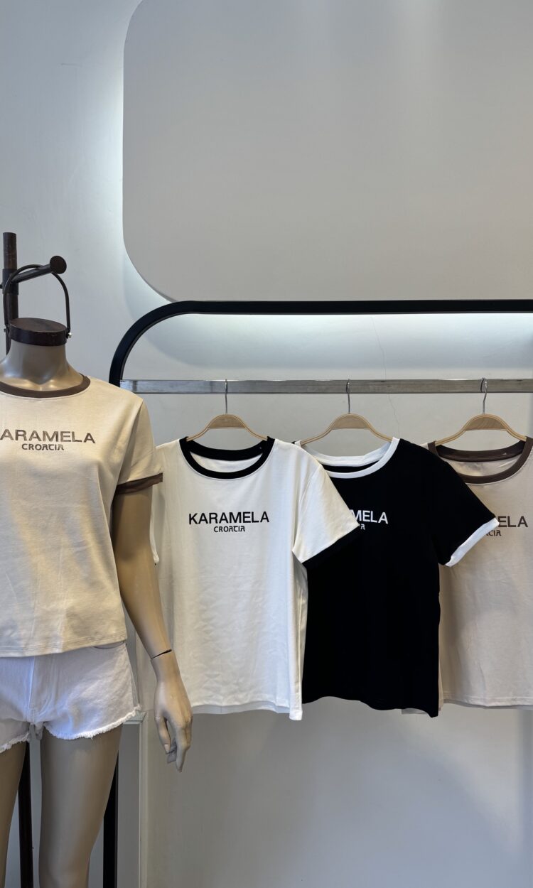 CARAMELO - REM IMPORTADA ESTAMPADA BOXY FIT