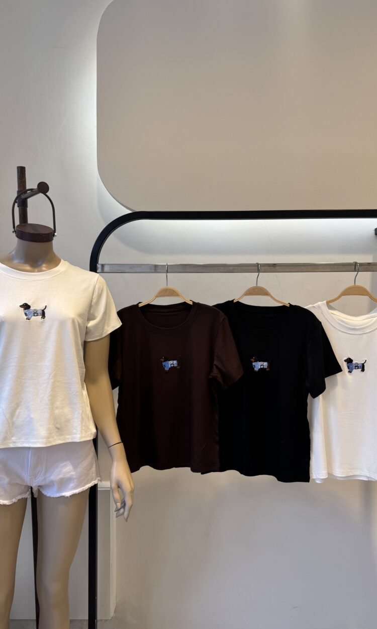 FRIDA - REM IMPORTADA BORDADA BOXY FIT