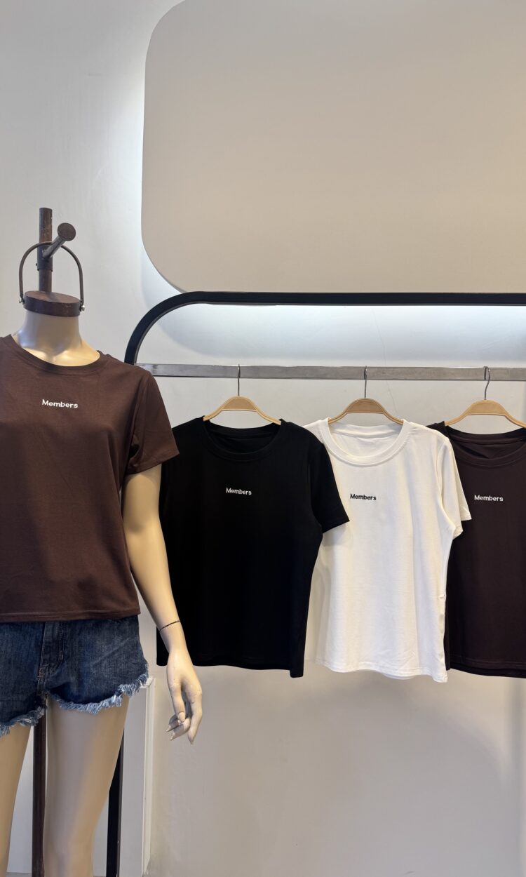 MEMBERS - REM IMPORTADA BORDADA REGULAR FIT