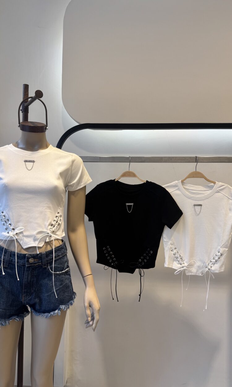 FASHION - REM IMPORTADA CORDONES LATERALES