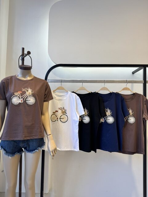 CLETA - REM IMPORTADA BORDADA BOXY FIT