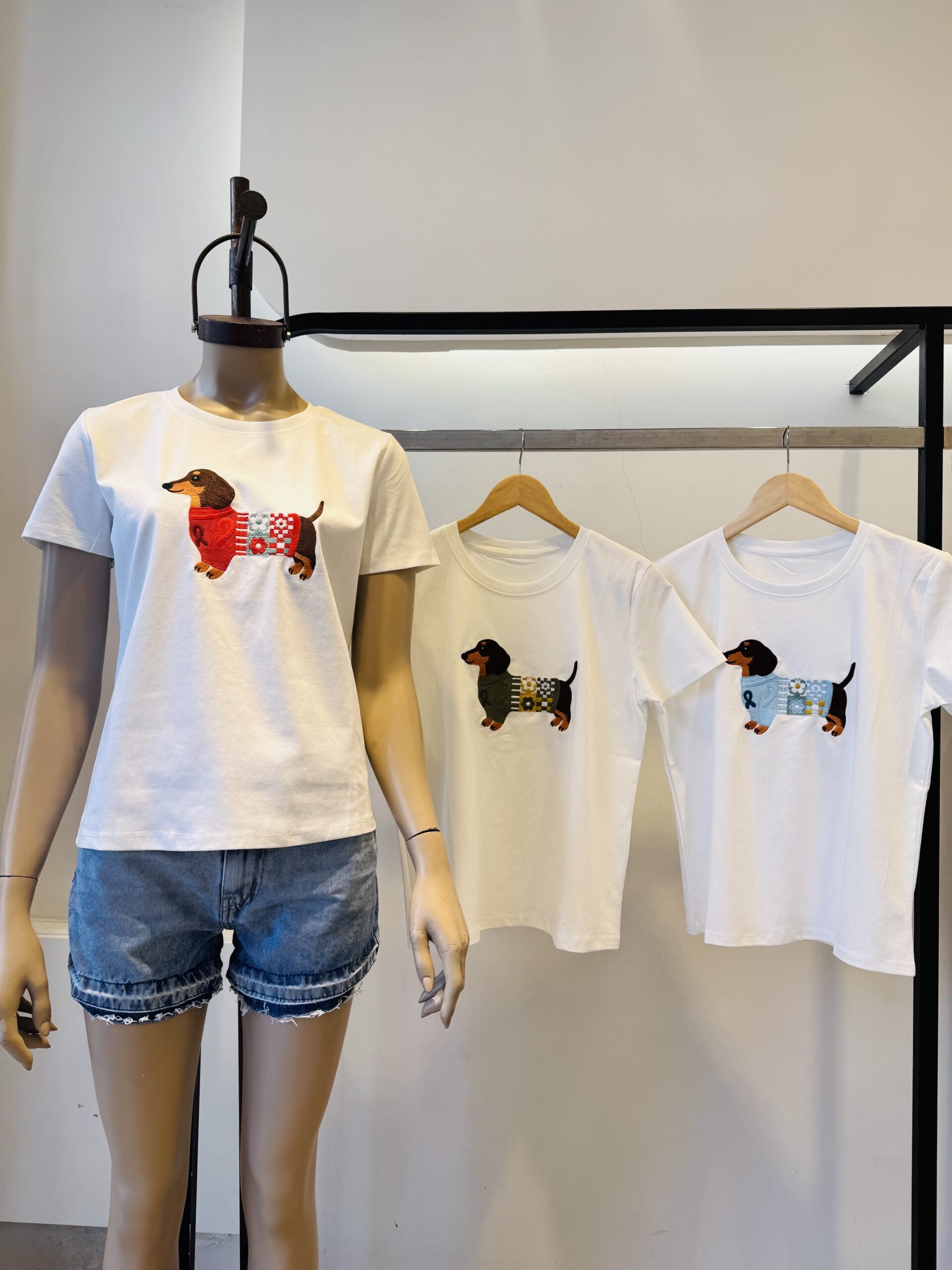 PANCHO - REM IMPORTADA CON BORDADO REGULAR FIT