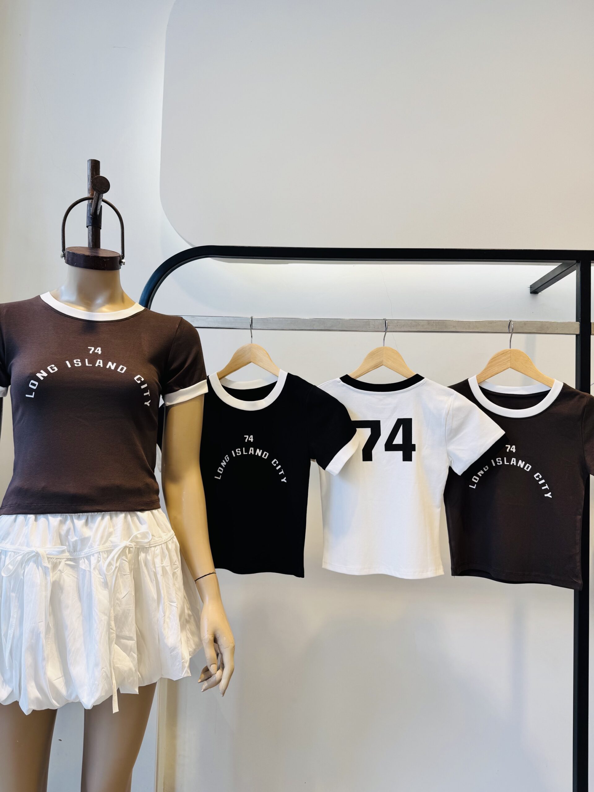 CITY - BABY TEE IMPORTADA ESTAMPADA ALGODON LYCRA